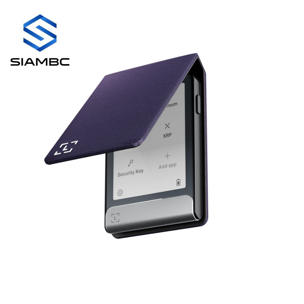 Ledger Flex Magnet Folio (Party Aubergine) เคส Ledger Flex สีม่วง ตัวแทนในไทย Thailand Official Rese