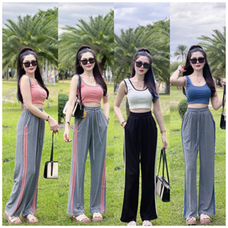 Setสปอร์ตกล้ามคู่กางเกงแต่งเทป (sport2)