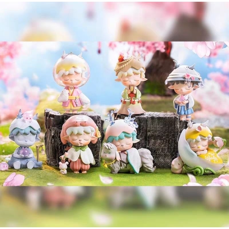 ⭐พร้อมส่ง⭐ Heyone - MiMi - Peach Blossom (Art Toy/Designer Toy/Blind Box)