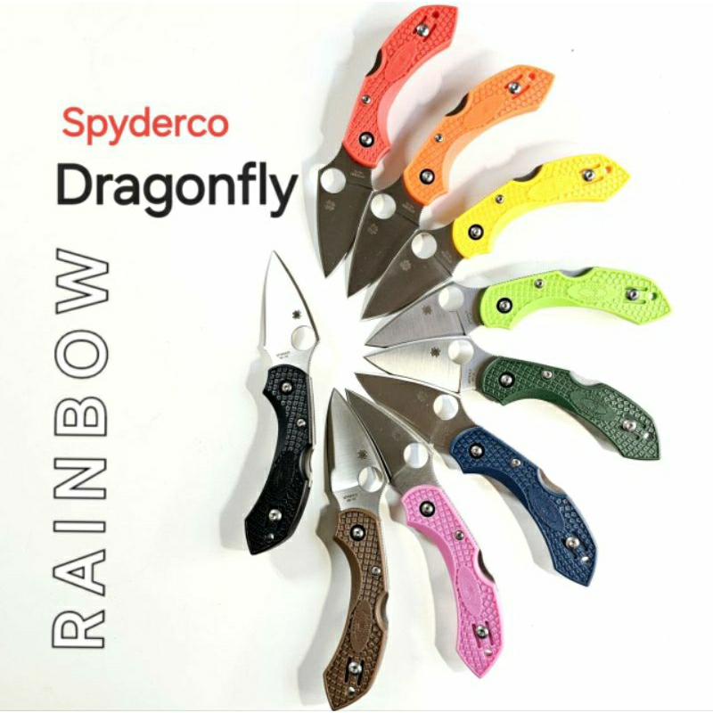 มีดพับขนาดเล็ก Spyderco Dragonfly, C28