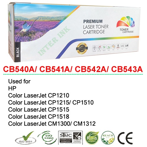 หมึกพิมพ์ CB540A/ CB541A/ CB542A/ CB543A (125A) Full Color