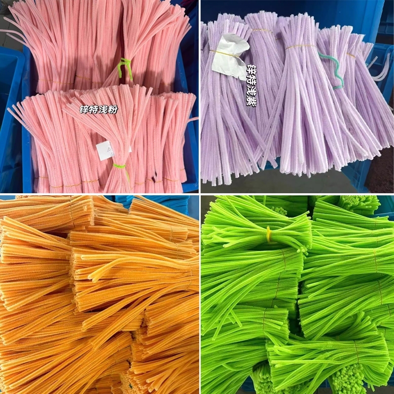 พร้อมส่งลวดกำมะหยี่ 100 เส้น งาน DIY พวงมาลัยลวดกำมะหยี่ รูปที่ 6