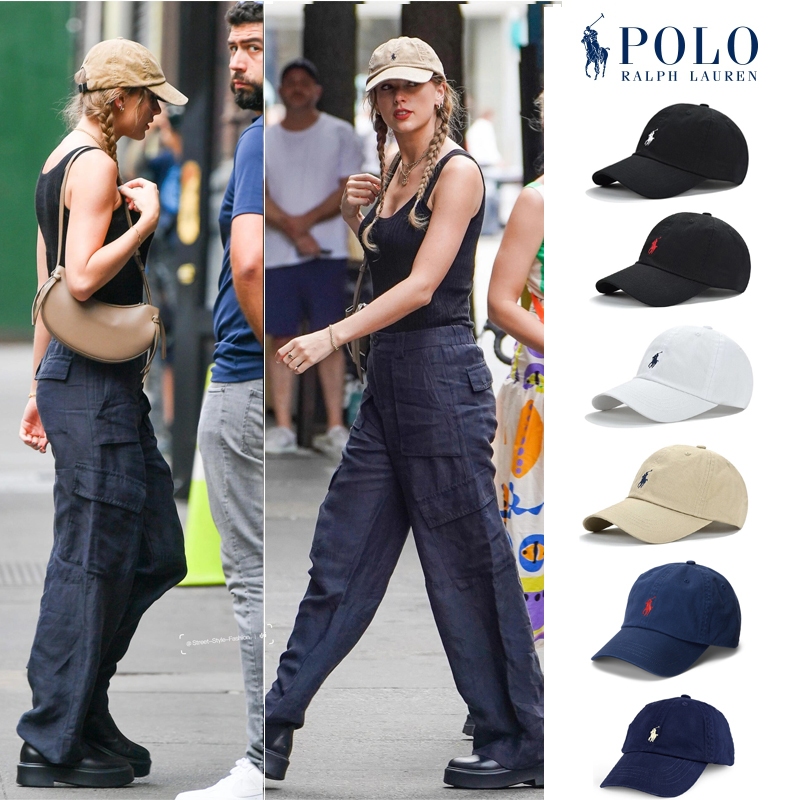 หมวกPolo ralph lauren หมวกเบสบอล cotton baseball cap ของแท้ แท้ 100%