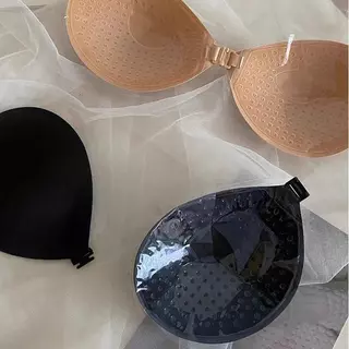รอบบราไร้ขอบ👙บราไร้โครง บรากาว บราปีกนก บราแปะนมบราไร้สาย ไม่เห็นขอบบรา กันเหงื่อ ใช้ซ้ำได้มากว่า