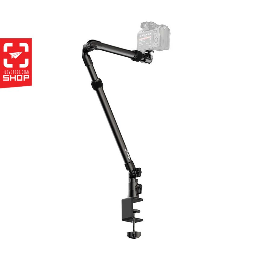 ขาตั้งกล้องแบบหนีบโต๊ะ Ulanzi - ZJ02 Camera Mount Desk Stand with Holding Arm