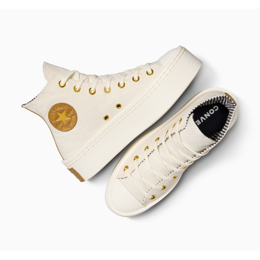 CONVERSE รองเท้า CTAS MODERN LIFT PLAY ON FASHION HI CREAM ผู้หญิง A07204CF_S4CMXX