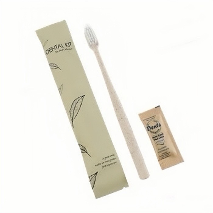 ✨ขายดี✨ ชุดแปรงสีฟันโรงแรม รุ่นThe Leaf Dental kit ของใช้ในโรงแรม ของโรงแรม อเมนิตี้ Hotel Amenities