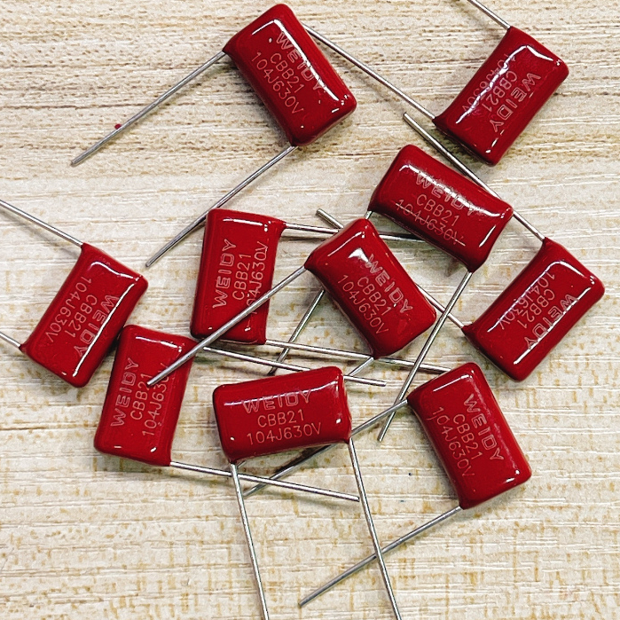 [จำนวน 10ตัว] C. 104J630V. (0.1/630V.) ไมล่า