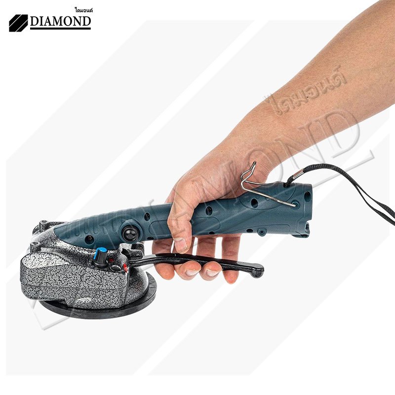 Diamond เครื่องวางกระเบื้อง12/21V 5ปรับความเร็ว ไร้สาย ระบบดูดและสั่น วินาทีในการปู ประหยัดแรงงาน - รูปที่ 2