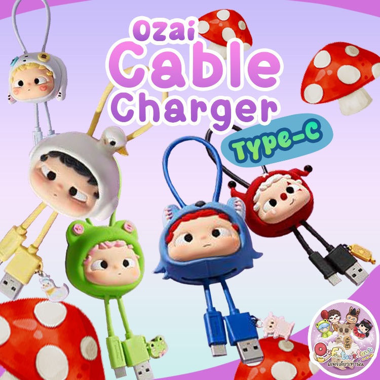 Ozai Cable Charger Type-C (ยกbox) พร้อมส่ง