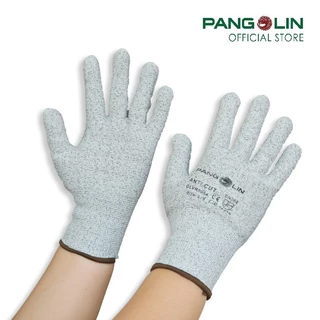 PANGOLIN (แพงโกลิน) ถุงมือกันบาด ระดับ D แบบไม่เคลือบ รุ่น GLVR0054 (Cut Resistant Gloves)