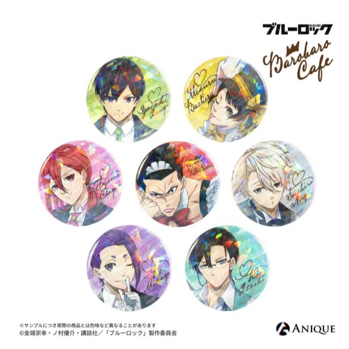 Blue Lock Hologram Badge Baro Baro cafe ver