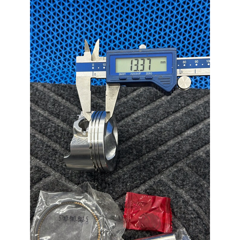 ลูกสูบ57หัวนูน2วาล์วลูก57หัวนูนสลัก13มิลปาดหลบวาล์ว2วาล์วใส่เวฟ125ได้ทุกรุ่นรถไม่เกินปี2022 - รูปที่ 5