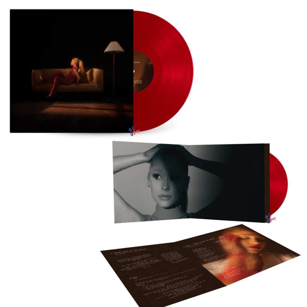 (พร้อมส่ง) แผ่นเสียง Ariana Grande - eternal sunshine (cover no. 4) Vinyl / LP สินค้า Official