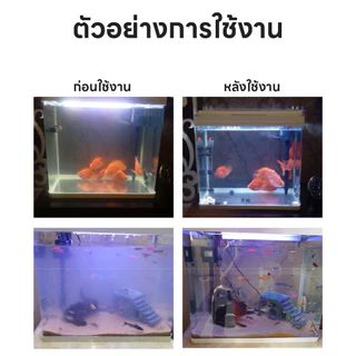 FurryCuddle พร้อมส่ง วัสดุกรอง 10in1 วัสดุกรองตู้ปลา หินกรองตู้ปลา หินดูดกลิ่นตู้ปลา 500กรัม PU52