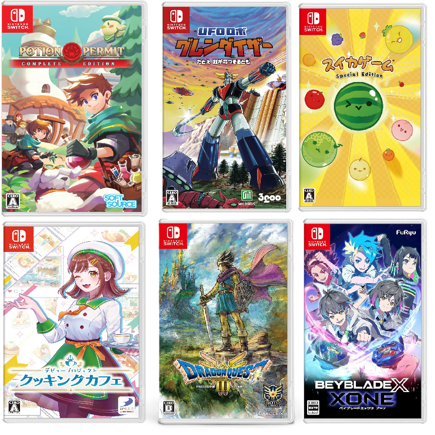 [Direct From Japan] Switch  2024.11.3Week Release Japan NEW GAME