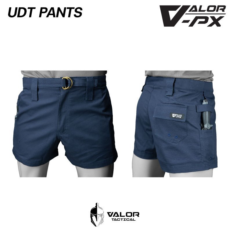 Valor PX - UDT Pants กางเกงขาสั้น ผู้ชาย ลำลอง สำหรับออกกำลังกาย ใส่วิ่ง ว่ายน้ำ ผ้าไม่อับชื้น ใส่สบาย *กระเป๋าล้วงได้