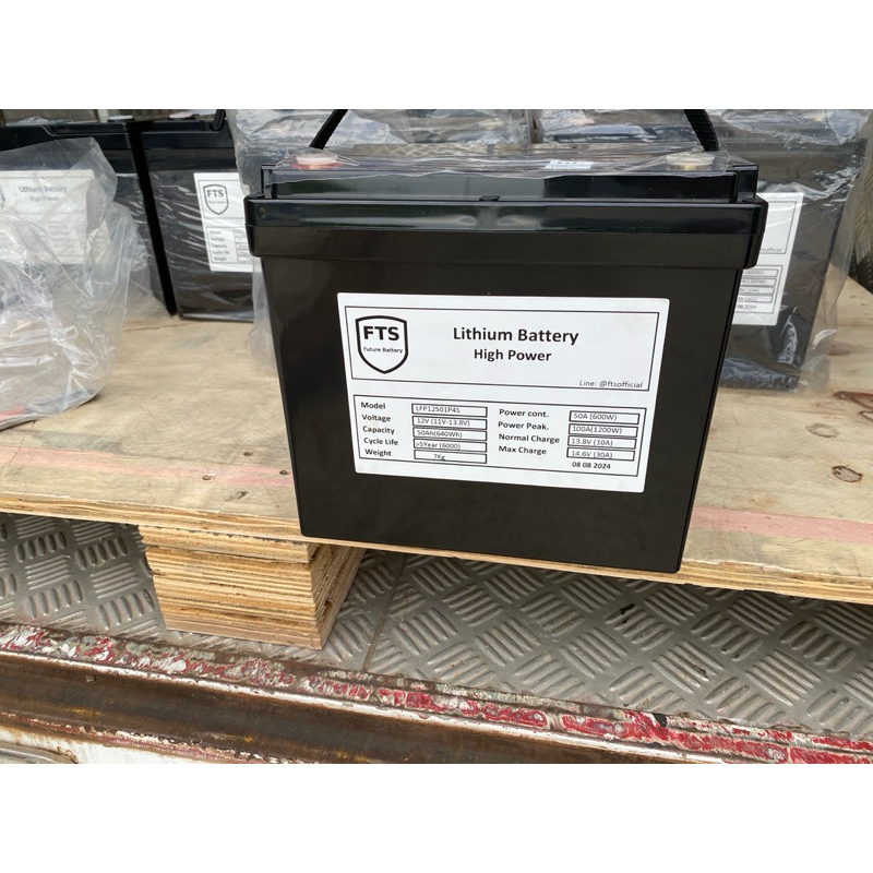 Lifepo4 Battery 12v (12.8-14.6v) 50Ah