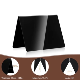 5 ชิ้น กระดานดำ ป้ายราคา ป้ายราคา ปากกาชอล์คไร้ฝุ่น ผ้าเช็ดป้าย | PVC โค้งงอได้ เขียนซ้ำได้| กระดานดำ กระดานข้อความ ปากก