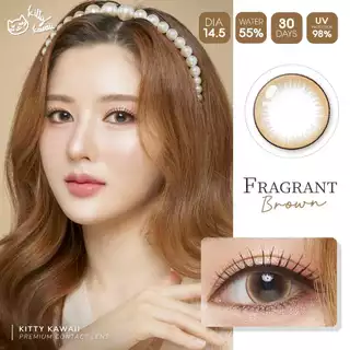 Kitty Kawaii Contact Lens : Fragrant - คอนแทคเลนส์รายเดือนคิตตี้ คาวาอิ พัส (VIAL)