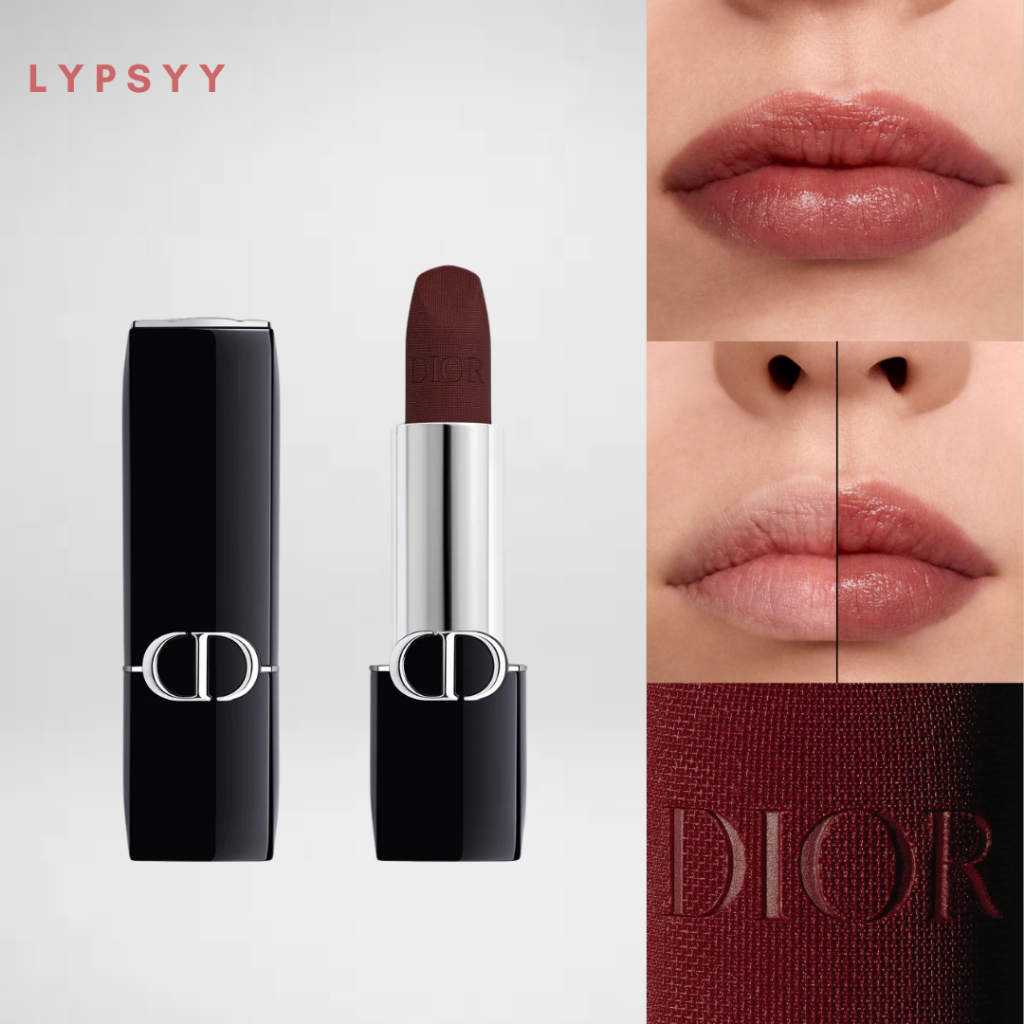 Dior Rouge Lip Color Balm 001 midnight