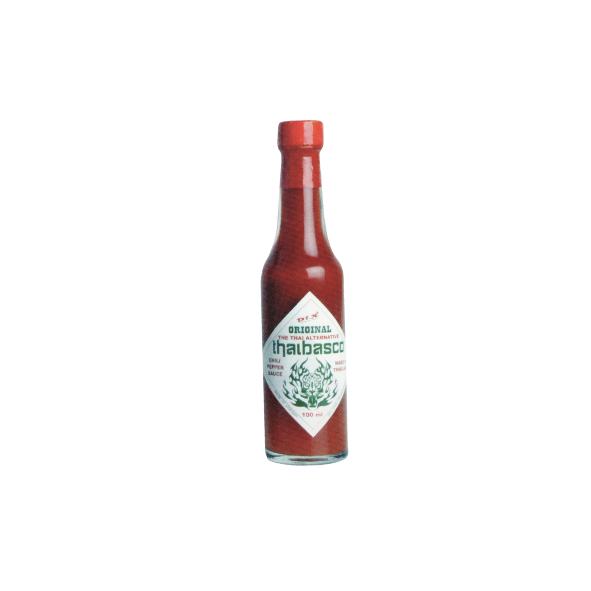 DIX Thaibasco – ORIGINAL HOT Sauce  - ขวดแก้ว 100 มิลลิลิตร - มีซัลไฟต์