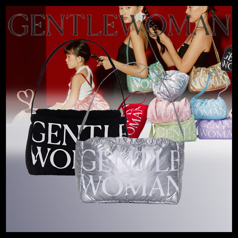 ใหม่และแท้ Gentle Woman Dumpling Bag กระเป๋า กระเป๋าผ้า Letter Printing ถุงผ้า สะพายข้าง กระเป๋าเกี๊ยว สีใหม่ของแท้