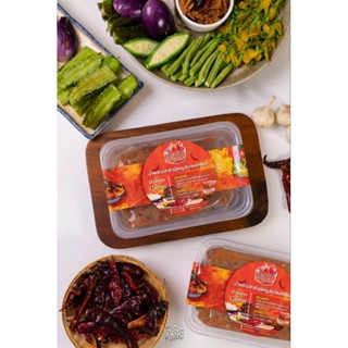 น้ำพริกปลาร้าผัดหมูสับทรงเครื่อง เนื้อหมูล้วน สูตรคุณแม่ รสช…