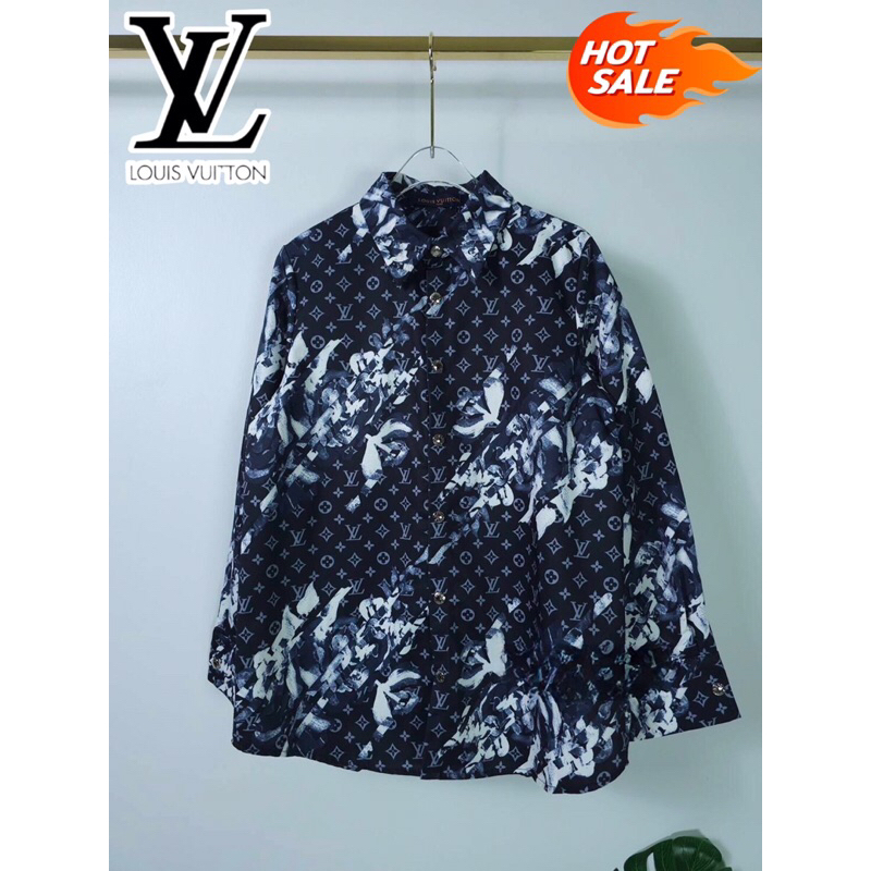 เสื้อเชิ้ตแขนยาว Louis Vuitton Silk Shirt