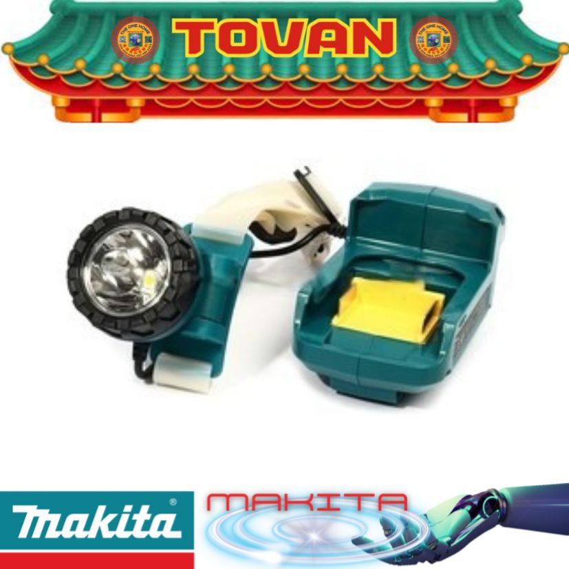 MAKITA รุ่น DML800 ไฟฉายคาดหัวไร้สาย 18 โวลต์ ไม่รวมแบตเตอรี่และแท่นชาร์จ