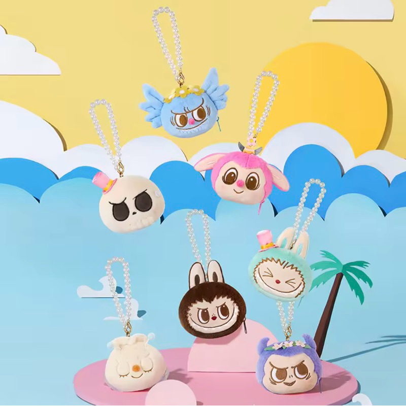 พวงกุญแจ monster party series ‘labubu’ และแบบสุ่ม