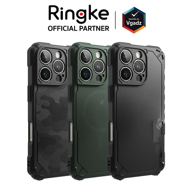 Ringke เคสสำหรับ iPhone 16 Pro / 16 Pro Max รุ่น Rugged Gear Magnetic