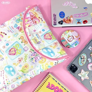 DADDY | I Wish Puffy Laptop Sleeve กระเป๋าใส่ laptop notebook ipad สุดน่ารัก