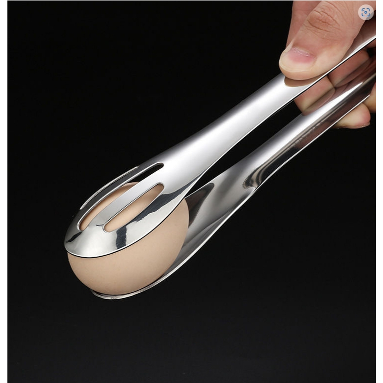 คลิปหนีบอาหารสแตนเลส ที่คีบบาร์บีคิว ย่างเนื้อ ที่คีบปากเป็ด stainless steel food clip - รูปที่ 6