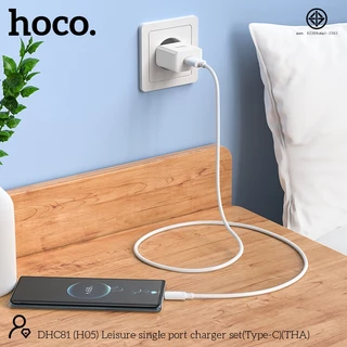 อะแดปเตอร์ หัวชาร์จ สายชาร์จพอร์ต Micro, for i-Phone14,Type-c กระแสไฟ 2.4A Wall charger DH-C81 H05