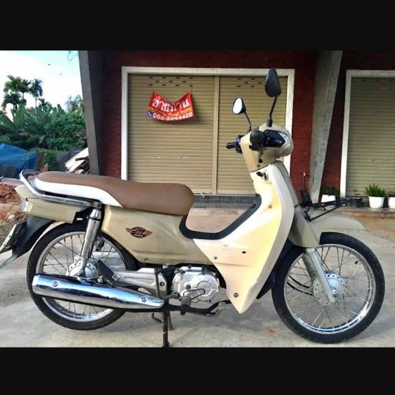 ชุดสีดรีมซุปเปอร์คัฟ + บังลมสีครีม (ได้ 13ชิ้น+แปะสติ้กเกอร์ ครบชุด) สินค้าผลิตใหม่จากโรงงาน - รูปที่ 6