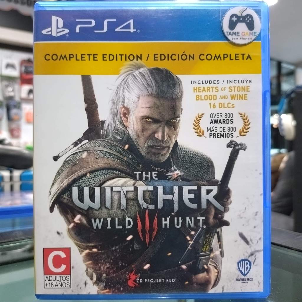 (ภาษาอังกฤษ) มือ2 PS4 The Witcher 3 Wild Hunt PS4 มือสอง (เล่นกับ PS5 ได้ อัพเกรดเวอร์ชัน PS5 ฟรี)