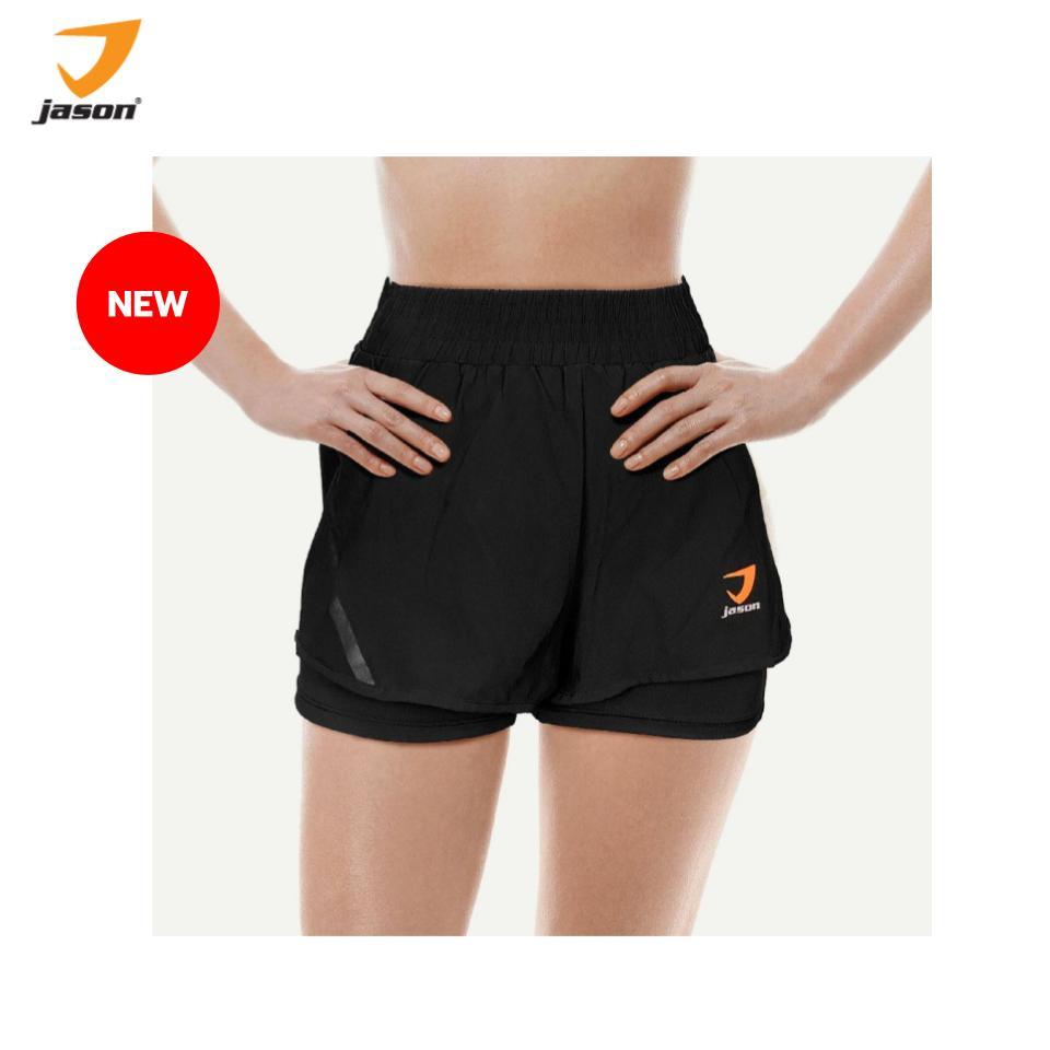 [NEW] Jason training Shorts Women : กางเกงขาสั้น แบบ 2 in 1 ที่มาพร้อมกับกาง Supporter ด้านใน 10JS00251