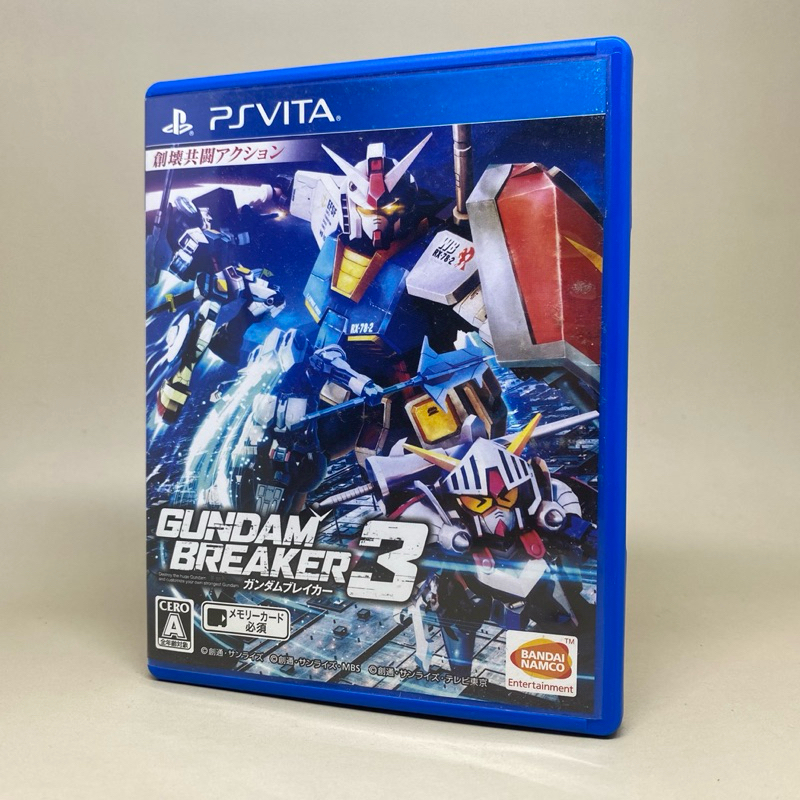 Gundam Breaker 3 PS Vita | PlayStation Vita Original Game | Zone 2 Japan | Japanese | สินค้าแท้ ใช้ง