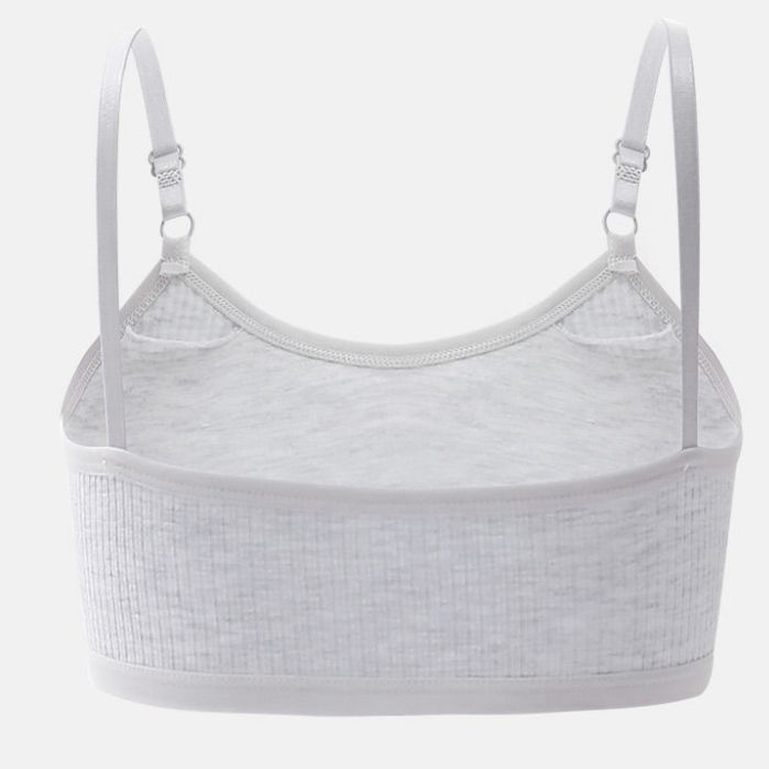 B037เสื้อในเด็กผู้หญิงผ้าคอตตอน ใส่สบาย เนื้อผ้าดี ระบายอากาศได้ดี เหมาะกับเด็กอายุ10-16ปี สินค้าพร้อมส่งจาก กทม. - รูปที่ 6