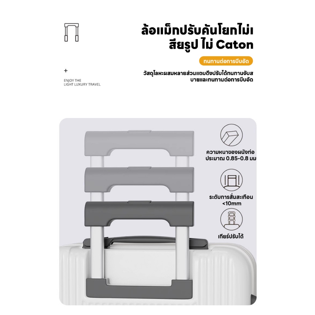 กระเป๋าเดินทาง Kingsun วัสดุABS+PC รับประกัน 5 ปี KS-021
