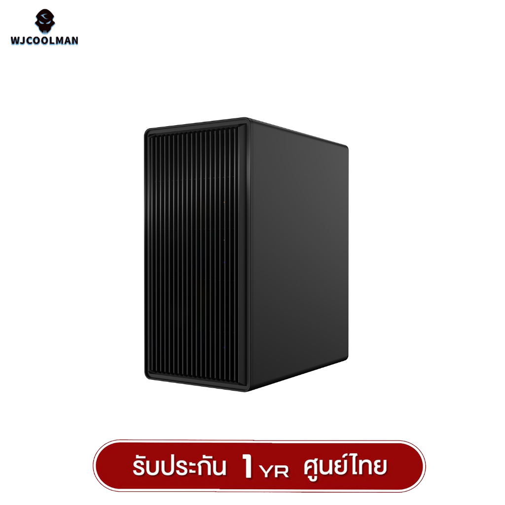 เคสคอมพิวเตอร์ WJCOOLMAN CRAFT-1 m-ATX Gaming Case (No Fan)(NA AIO) รับประกันสินค้า 1 ปี