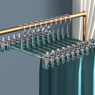 [สแตนเลสแบบหนา]ชิ้น ที่หนีบผ้า ที่หนีบผ้า ที่หนีบกางเกง ขาสแ…