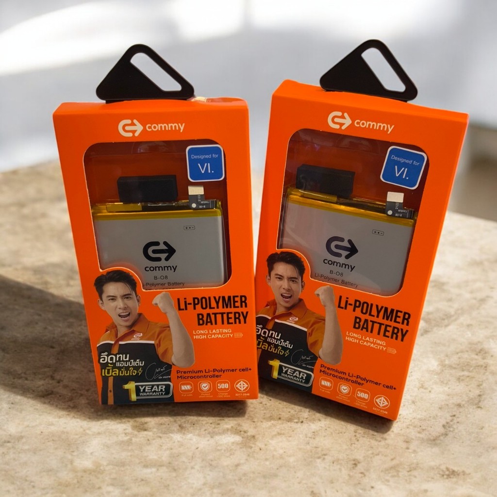 Commy แบตเตอรี่วีโว่ Vivo รวมรุ่น V/Y/X/S series Y55/V15/V11/V11Pro/V20/V15/V21/Y55Y7/Y52S/V9/V23 ประกัน 1 ปี ฟรี ไขควง