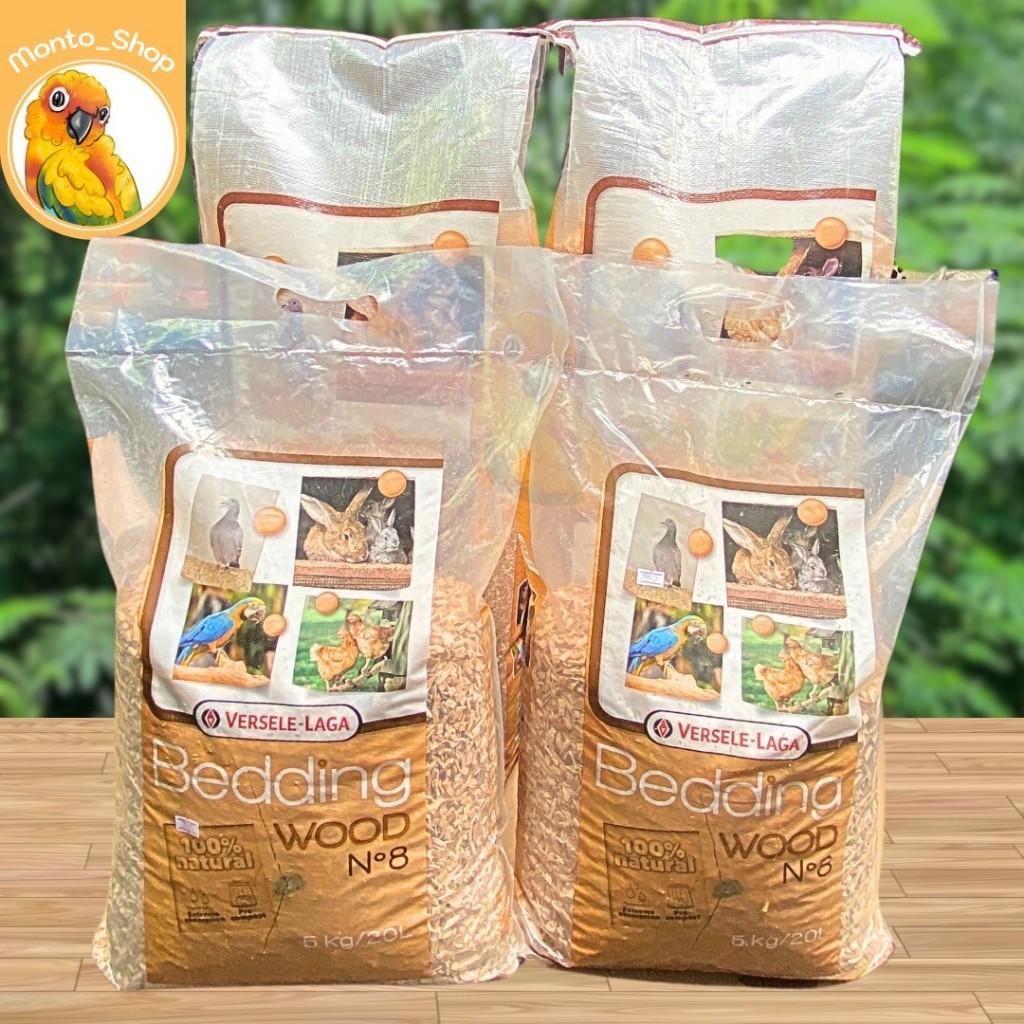 Versele laga Wood Bedding ไม้สับเนื้อขาว รองพื้นนอนสำหรับสัตว์