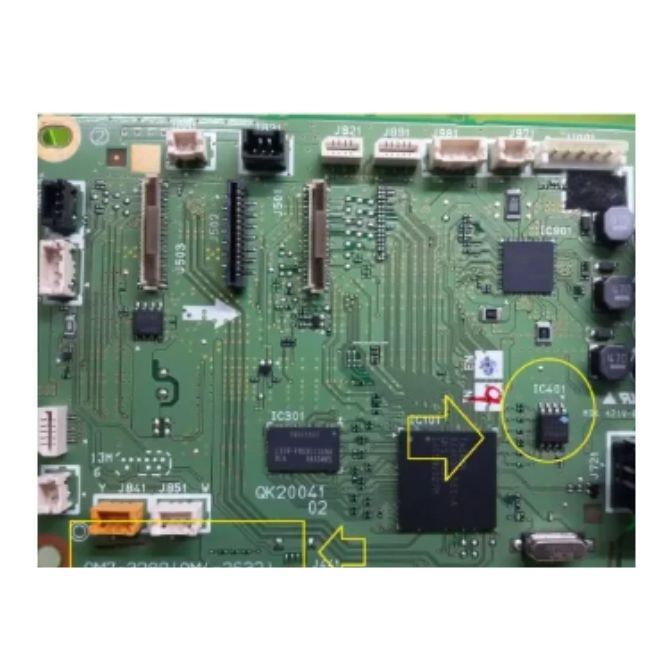ROM CANON PIXMA IX6770 / IX6870 (25Q16) RESET COUNTER (บันทึกข้อมูลใหม่)