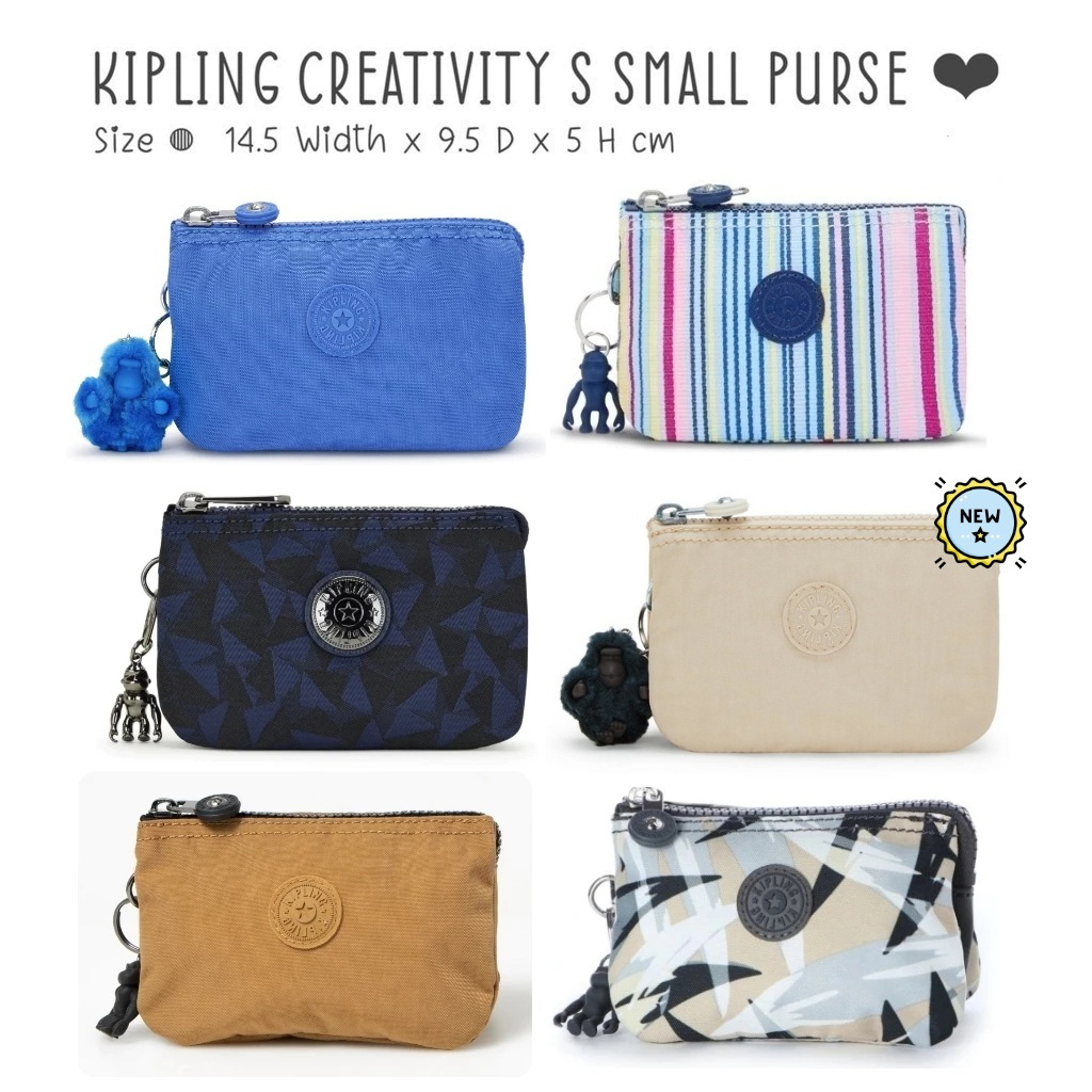 Update! สีใหม่ ราคาพิเศษ [2] (10/17สี) กระเป๋า Kipling Creativity s small purse