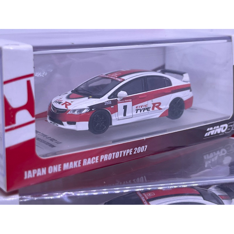 Honda Civic Type R FD2 Japan One Make Race Scale 1:64  Inno 64