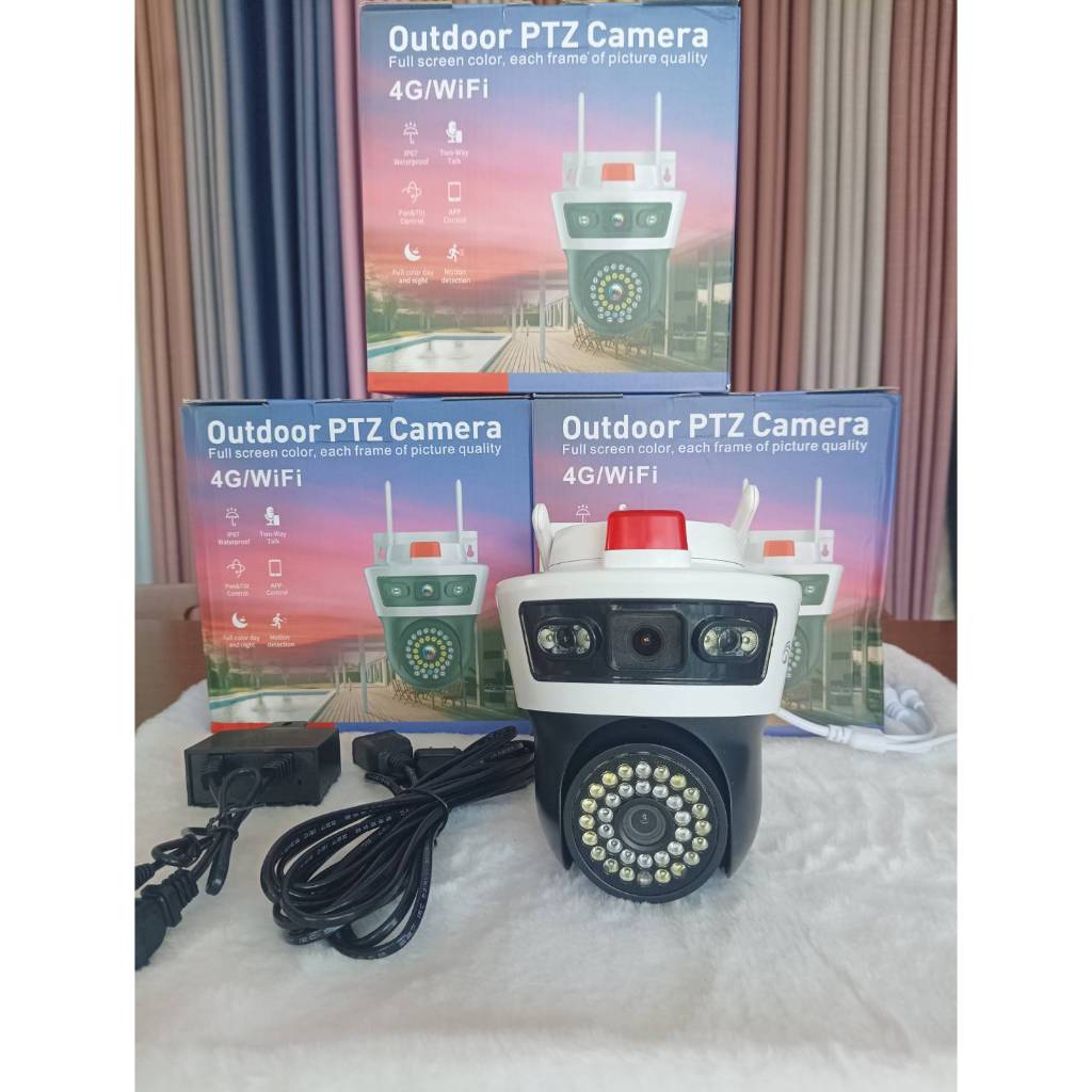 กล้องวงจรปิด รุ่น Outdoor PTZ Camera  4g/Wifi