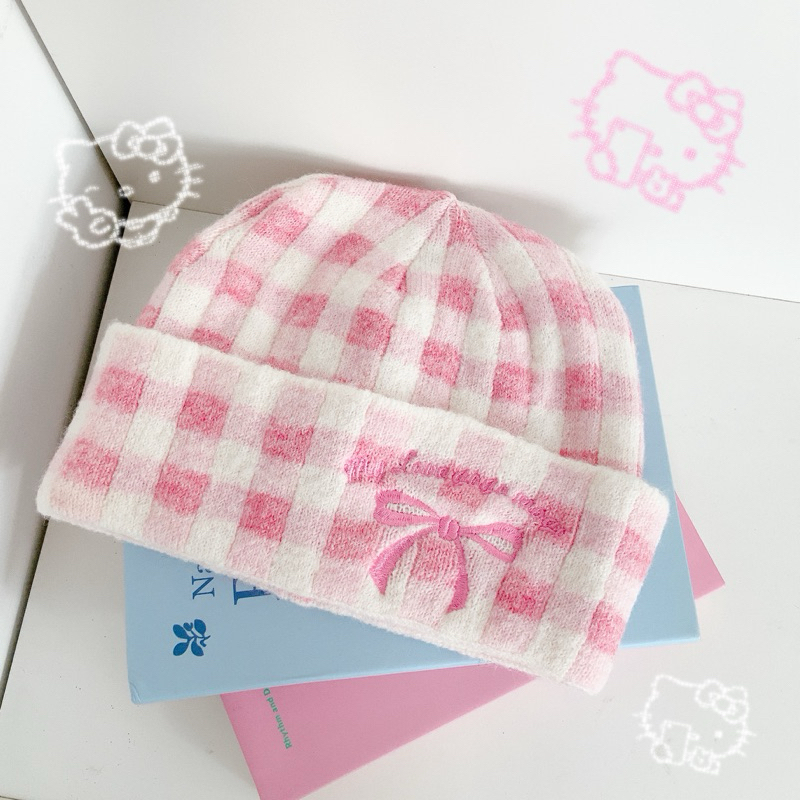 พรี 12 วัน TWOHANDHII SOFTY BEANIE PINK